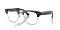Ray-Ban Meta Audio Glasses Meta Audio Clubmaster Optics Black (2000) Eyeglasses - Color Image