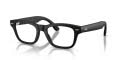 Ray-Ban Meta Audio Glasses Meta Audio Burbank Optics Solid Black (2077) Eyeglasses - Color Image