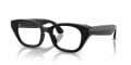 Meta Glasses Capri Black/Transitions® to Black (1100A2) Eyeglasses - Color Image
