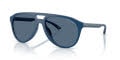 Armani Exchange AX4156SU Matte Dark Blue (837680) Sunglasses - Color Image