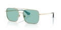 Burberry BE3179 Light Gold (110972) Sunglasses - Color Image