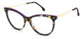 Carrera Carrera 3078 Violet Havana Gold (8Q4) Eyeglasses - Color Image