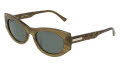 Cole Haan CH7099 Olive Horn (310) Sunglasses - Color Image