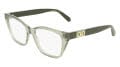 Salvatore Ferragamo SF3074 Transparent Sage (313) Eyeglasses - Color Image