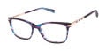 GX by Gwen Stefani GX132 Purple Horn (PUR) Eyeglasses - Color Image