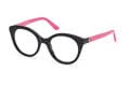 Guess Kids GU50396 Shiny Black / Shiny Dark Pink (005) Eyeglasses - Color Image