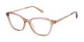 Jimmy Crystal New York Skopelos Cinnamon Eyeglasses - Color Image