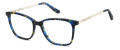 Juicy Couture JU 276/G Blue (7ZG) Eyeglasses - Color Image