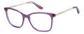 Juicy Couture JU 276/G Violet (B3V) Eyeglasses - Color Image