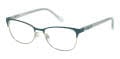 Juicy Couture JU 967 Teal (ZI9) Eyeglasses - Color Image