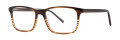 Jhane Barnes Lemma Brown Eyeglasses - Color Image