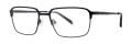Jhane Barnes Recursion Black Eyeglasses - Color Image