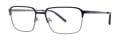 Jhane Barnes Recursion Navy Eyeglasses - Color Image