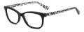 Kate Spade Bronwen/3 Black Pattern Crystal (W08) Eyeglasses - Color Image