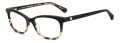 Kate Spade Bronwen/3 Black Shaded Havana (W4A) Eyeglasses - Color Image