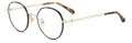 Kate Spade Helka/N/Fj Havana Gold (2IK) Eyeglasses - Color Image