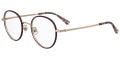 Kate Spade Helka/N/Fj Burgundy (LHF) Eyeglasses - Color Image