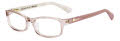 Kate Spade Narcisa/3 Beige Stripe White (QGX) Eyeglasses - Color Image