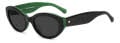 Kate Spade KS CAELEY 2/S Black Green (7ZJ/IR) Sunglasses - Color Image