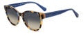 Kate Spade Nathalie/G/S/Us Havana Multicolor (5MU) Sunglasses - Color Image