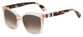 Kate Spade Kiya/S Peach (733/HA) Sunglasses - Color Image