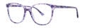 Kensie Blooming Electric Orchid Eyeglasses - Color Image