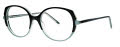 Lafont Jalousie Black & Blue (1083) Eyeglasses - Color Image
