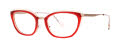 Lafont Ueno Red (6139) Eyeglasses - Color Image