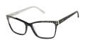 Lulu Guinness L264 Black (BLK) Eyeglasses - Color Image