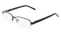 Marchon M-2046 Satin Black (2) Eyeglasses - Color Image
