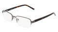 Marchon M-2046 Satin Dark Gunmetal (74) Eyeglasses - Color Image