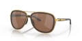 Oakley Split Time Matte Rootbeer / Prizm Tungsten Polarized Lens (412922) Sunglasses - Color Image