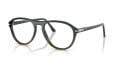 Persol PO3371V Grey Striped Green (1012) Eyeglasses - Color Image