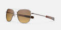 Randolph Engineering Aviator - Bayonet Temple 22K Chocolate Gold E.P. / Skyforce™ Nylon Gradient Cape Sand Sunglasses - Color Image