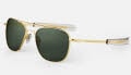 Randolph Engineering Aviator - Bayonet Temple 23K Gold E.P. / Skytec™ Glass Non-Polarized Agx Sunglasses - Color Image