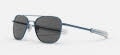 Randolph Engineering Aviator - Bayonet Temple Blue / Skytec™ Glass Polarized American Gray Sunglasses - Color Image