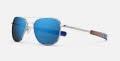 Randolph Engineering Aviator - Bayonet Temple Gunmetal / Skyforce™ Nylon Non-Polarized Atlantic Blue Sunglasses - Color Image