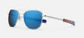 Randolph Engineering Aviator - Bayonet Temple Gunmetal / Skyforce™ Nylon Polarized Atlantic Blue Sunglasses - Color Image