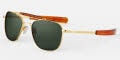 Randolph Engineering Aviator II 23K Gold E.P. / Skytec™ Glass Polarized Agx Sunglasses - Color Image