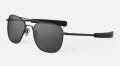 Randolph Engineering Aviator - Bayonet Temple Matte Black / Skytec™ Glass Non-Polarized American Gray Sunglasses - Color Image