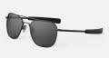 Randolph Engineering Aviator - Bayonet Temple Matte Black / Skytec™ Glass Polarized American Gray Sunglasses - Color Image