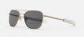 Randolph Engineering Aviator - Bayonet Temple Sand / Skytec™ Glass Polarized American Gray Sunglasses - Color Image