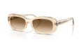 Ray-Ban RB2221F Transparent Nude (690251) Sunglasses - Color Image