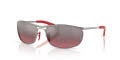 Ray-Ban RB3819M Gunmetal/Violet (F0017A) Sunglasses - Color Image