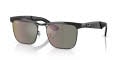 Ray-Ban RB3875 - Wayfarer Deluxe Black/ (002/39) Sunglasses - Color Image