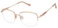 Tura R595 Rose Gold (RGD) Eyeglasses - Color Image