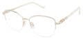 Tura TE277 Silver/Gold (SIL) Eyeglasses - Color Image