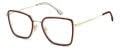Victoria Beckham VB 1006 Gold Burgundy (NOA) Eyeglasses - Color Image
