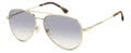 Victoria Beckham VB 1008/S/BB Gold (J5GVM) Sunglasses - Color Image