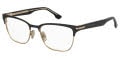 Victoria Beckham VB 1016 Matte Black Gold (I46) Eyeglasses - Color Image